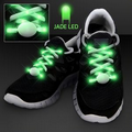 Jade Light Up Shoelaces for Night Runs - Blank